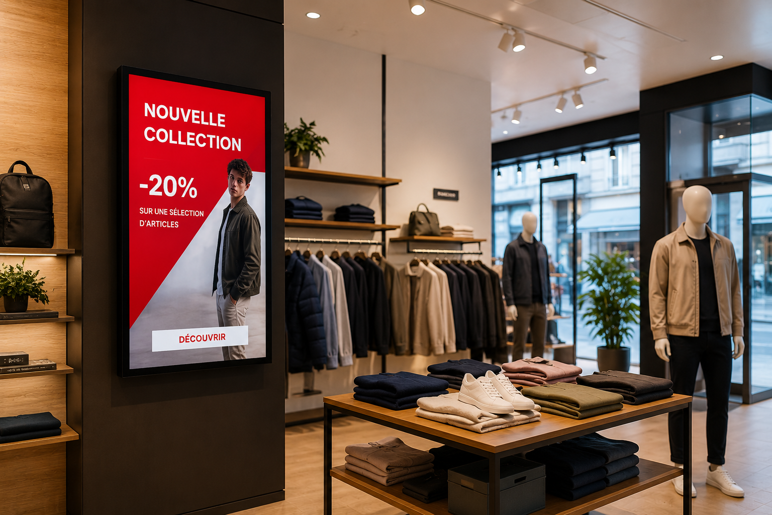 Retail & Commerce - Affichage digital